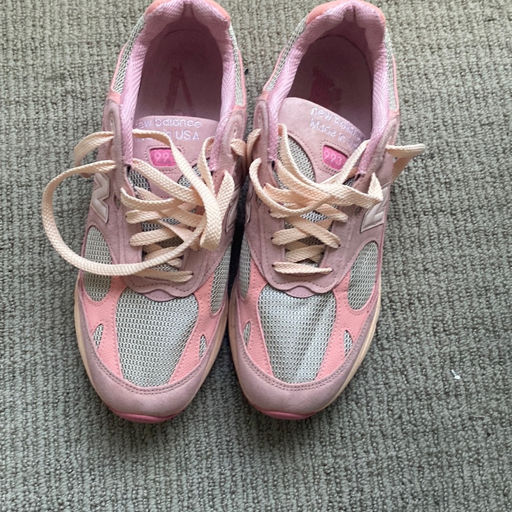 Men’s pink new balance 993 size 11.5